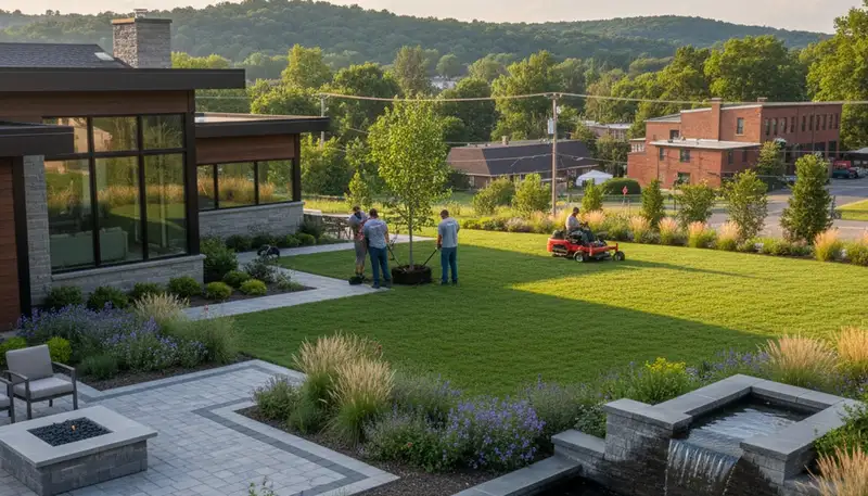 Landscaping services in Pittsburgh, PA for residential and commercial properties