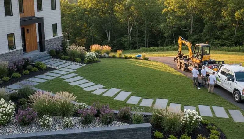 Landscaping services in Pittsburgh, PA for residential and commercial properties