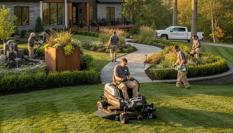 Landscaping services in Pittsburgh, PA for residential and commercial properties