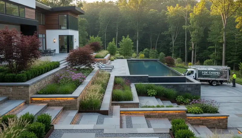 Landscaping service in Pittsburgh, PA for residential yards and lawn care