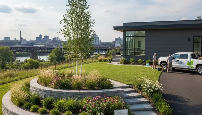 Landscaping service in Pittsburgh, PA for residential and commercial outdoor care