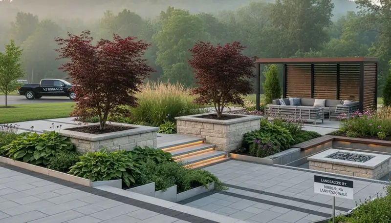 Landscaping services in Pittsburgh, PA for residential and commercial outdoor maintenance