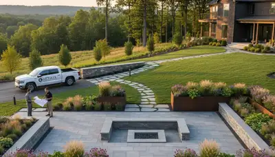 Landscaping service in Pittsburgh, PA for residential and commercial outdoor maintenance