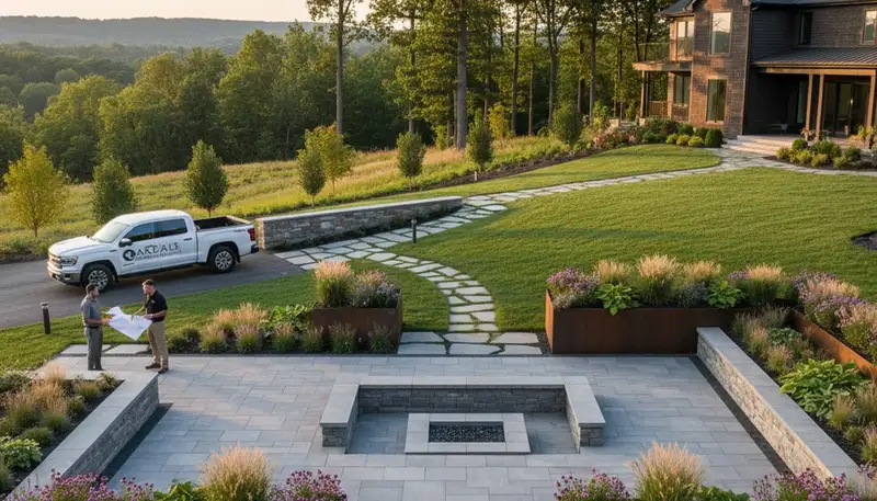 Landscaping service in Pittsburgh, PA for residential and commercial outdoor maintenance