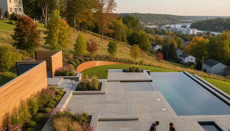 Landscaping service in Pittsburgh, PA for residential and commercial outdoor maintenance